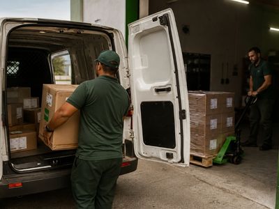 Distribuição de produtos hospitalares