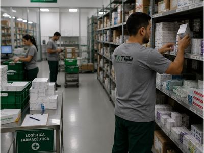 Empresa especializada em transporte ANVISA