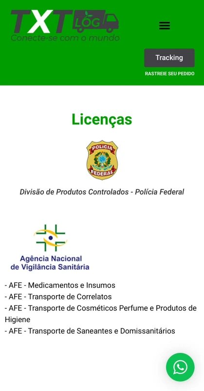 Transportadora de produtos farmacêuticos