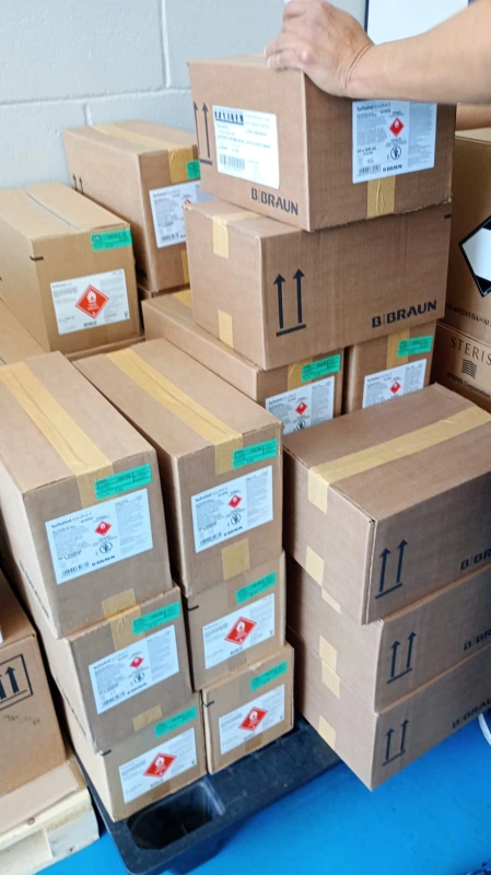 Transportadora de produtos farmacêuticos - TXT Log
