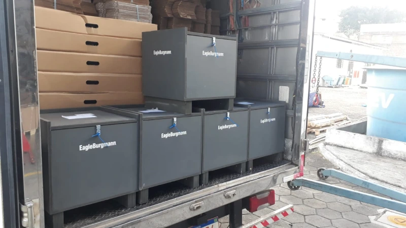 Transporte de equipamentos eletrônicos - TXT Log
