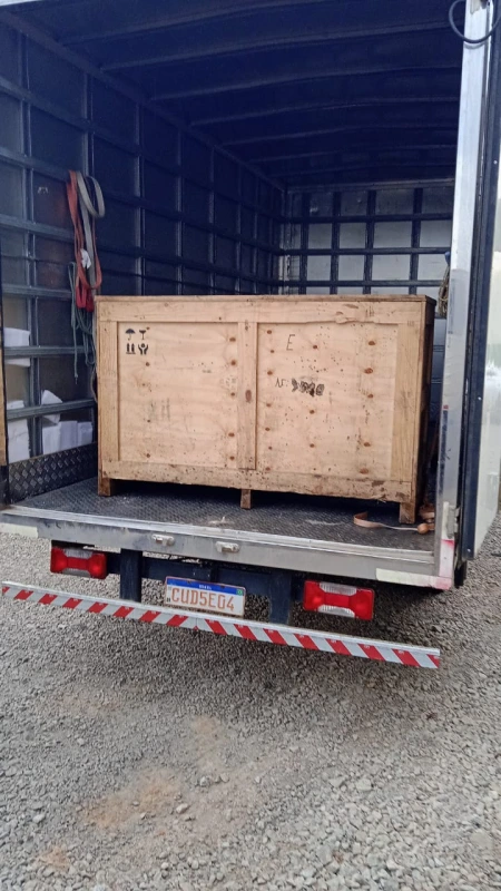 Transporte de material hospitalar